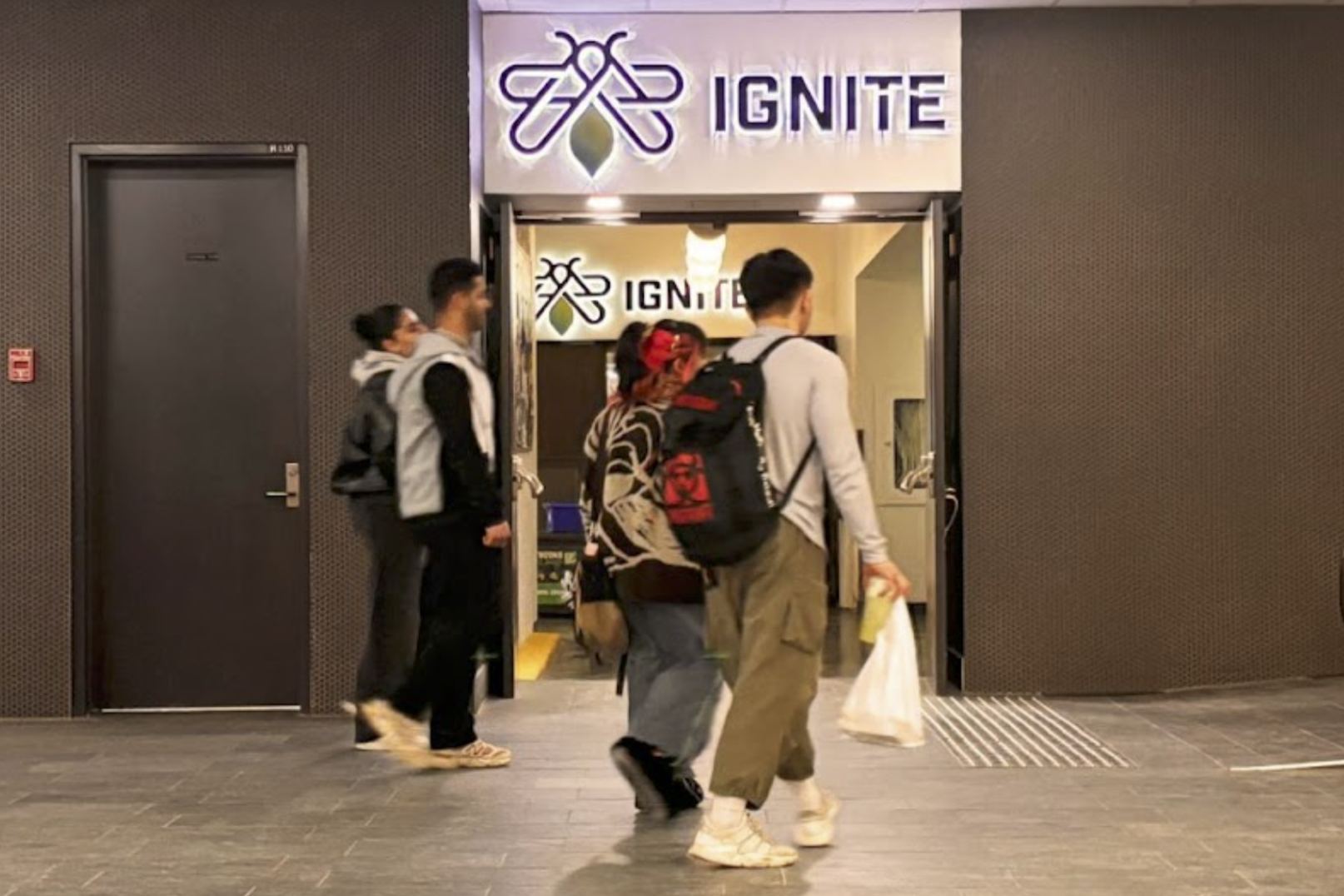 Image of IGNITE sign at Humber Polytechnic north campus.